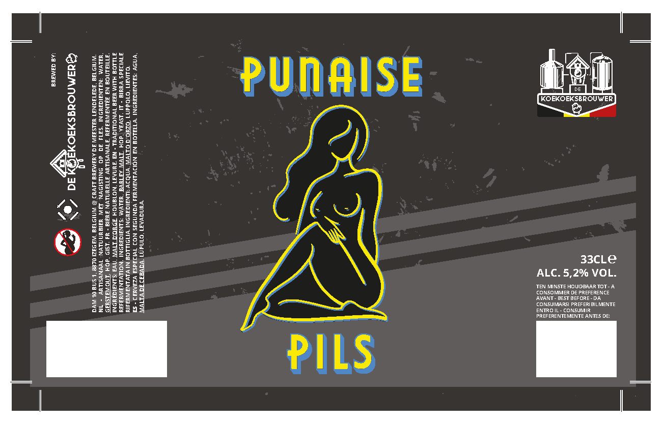 Punaise Pils etiket
